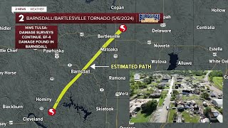 Barnsdall and Bartlesville tornado aftermath [upl. by Jocelin]