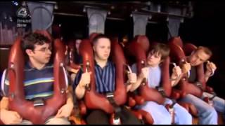 The Inbetweeners Thorpe Park Nemesis Inferno [upl. by Aitetel]