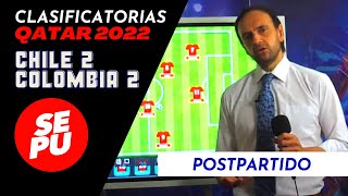 Clasificatorias Qatar 2022 Postpartido Chile 2 vs Colombia 2  Por Rodrigo Sepúlveda Sepu [upl. by Ynad]