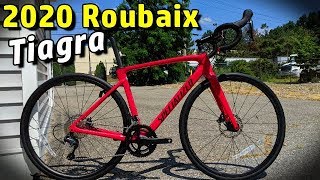 The Base Model 2020 Specialized Roubaix Disc with Shimano Tiagra Feature Review and Actual Weight [upl. by Wilmer]