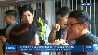 Torneo Clausura así se vivió la previa del Sporting Cristal vs Alianza Lima [upl. by Ahsikahs498]