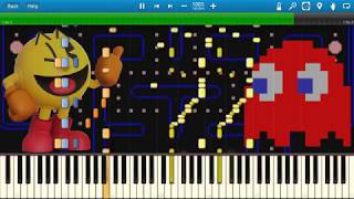 PACMAN THEME SYNTHESIA REMIX [upl. by Whatley]