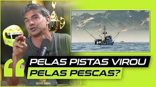 Christian Fittipaldi e Felipe Nasr pescando em alto mar cortes pelaspistaspodcast [upl. by Aehsat]