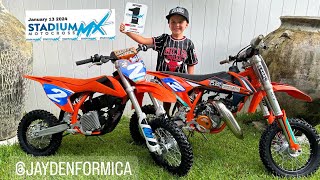 COFFS HARBOUR STADIUM MX 2024 JAYDEN FORMICA 5 YEARS OLD ON A KTM E5 NIPPERS [upl. by Nomahs]