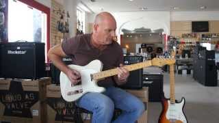 Levinson Blade Guitars checked out by Geoff Sinker [upl. by Ricky]