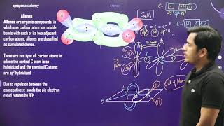 The Structure and Planarity of Allenes  Chemistry  Amazon Academy JEE [upl. by Katti]