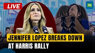 Live Jennifer Lopez Gets Emotional At Las Vegas Rally  Kamala Las Vegas Speech  Kamala  N18G [upl. by Quartet616]