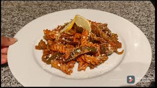 FusilliRotini Pasta with Tomato Sauce 🍝 Best Vegetarian Pasta Recipe [upl. by Furnary]