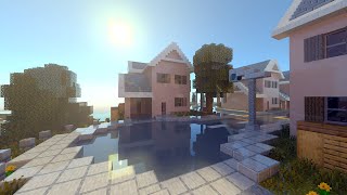 NO RTX Minecraft PBR Shaders Texturepack Review MCPEBedrock Edition [upl. by Idelle989]