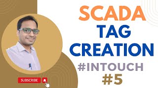 SCADA Tutorial 5  How To Create Tag in Wonderware Intouch SCADA Software Intouch SCADA Aveva [upl. by Rilda910]