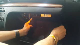 BMW 1 Series Fuse box location caja de fusibles E81 E82 E87 E88 [upl. by Claudia111]