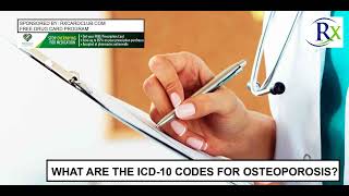 What Are The Icd 10 Codes For Osteoporosis [upl. by Cirded]