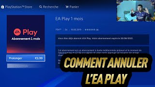 COMMENT PRENDRE LABONNEMENT EA PLAY POUR FIFA 23 ET COMMENT ANNULER LABONNEMENT JUSTE APRÈS [upl. by Esined]