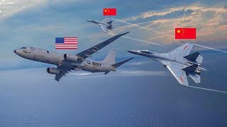 Chinese Fighter Jets INTERCEPT US Navy Patrol in South China Sea Then THIS Happened [upl. by Dalli612]