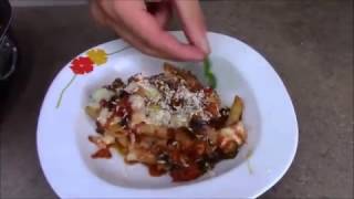 Special edition Pasta con le melenzane in 1 minuto  FoodVlogger [upl. by Anawad]