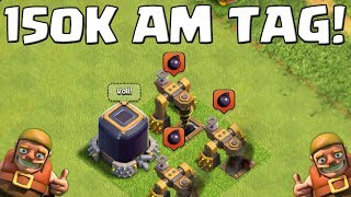 150K DUNKLES ELIXIER AM TAG  CLASH OF CLANS  Lets Play CoC Deutsch German [upl. by Nailliw]