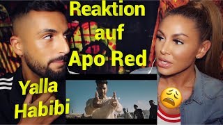 Apo Red  yalla habibi  Reaktion  LishaampLou [upl. by Hnah]