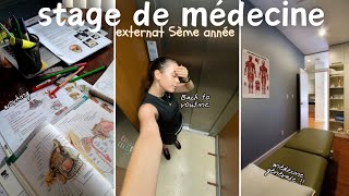 VLOG STAGE DE MÉDECINE en externat 🩺 routine révision EDN [upl. by Nerehs435]