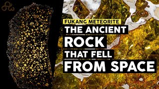 The real Fukang Meteorite history 45 Billion year old Rock from Space  Amaxiom [upl. by Champagne]