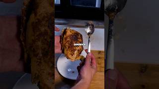 Grilled cheese sandwich using ONLY a spoon NO KNIVES [upl. by Eiramrefinnej]