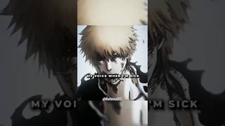 ichigo s first bankai  bleach editpinkile animecharacter edit jujutsukaisen [upl. by Ryun]