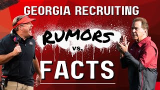 Georgia recruiting Can the Bulldogs poach any Alabama players [upl. by Nwahsaj]