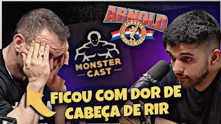 IGORFINA DESTRUINDO NA LIVE DO ARNOLD CLASSIC OHIO NO MONSTER CAST [upl. by Joya199]