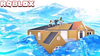 SURVIVE THE FLOOD IN ROBLOX [upl. by Eldoree]