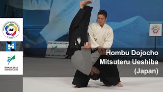 World Combat Games 2023  Aikido Demonstration by Dojocho Mitsuteru Ueshiba [upl. by Okimuk]