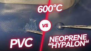 COMPARATIVA NEOPRENO HYPALON ORCA VS PVC mehler comparativa extrema semirrígida RIB neumaticas [upl. by Erminie]