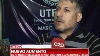 UTEDYC NUEVO AUMENTO  MARCELOS SALAS [upl. by Casi]