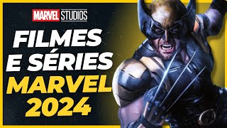 MULTIVERSO MARVEL 2024 TODOS FILMES E SÉRIES MAIS AGUARDADOS DO ANO QUE VEM [upl. by Ydospahr74]