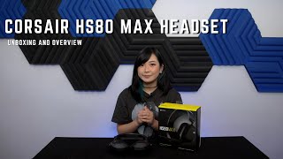 Corsair HS80 MAX Wireless Headset [upl. by Ahseuqram]