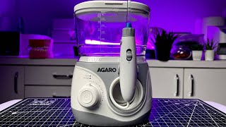 Every FAMILY needs this  Agaro Tabletop Water Flosser  Dentist Reviews [upl. by Teufert502]