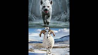 Hyena vs White Animals Lion Tiger Wolf [upl. by Ocsic176]