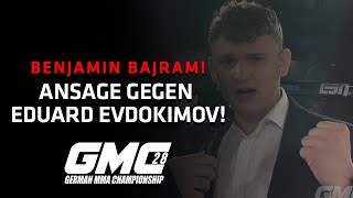 Benjamin Bajrami fordert Eduard Evdokimov bei GMC28 [upl. by Eignat228]