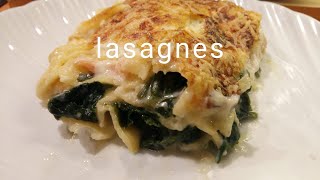 Recette lasagne saumon fumé épinard  لازانيا السلق والسلمون [upl. by Mead]