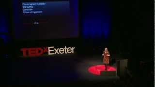 Ecocide the 5th Crime Against Peace Polly Higgins at TEDxExeter [upl. by Enrobialc148]