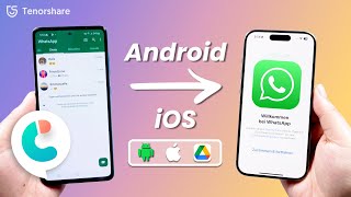 WhatsApp Chats von Android auf iPhone übertragen amp von Google Drive wiederherstellen [upl. by Eseret]