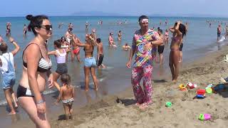 Orbetello Camping Village 2020 Sigla Animazione in spiaggia [upl. by Seafowl237]