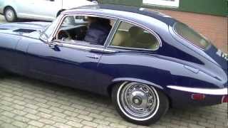 Jaguar Etype V12 1973 fully restored VIDEO wwwERclassicscom [upl. by Brena]