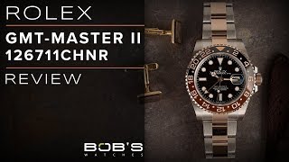 Rolex GMT Master II 126711CHNR Watch Review [upl. by Jalbert574]