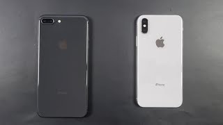 Iphone X Vs Iphone 8 Plus Speed Test  9to5Tech [upl. by Sherrer]