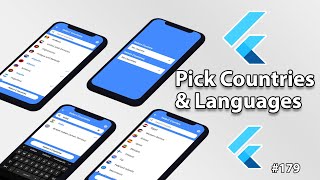 Flutter Tutorial  Single amp Multi Selection ListView  Country Code Picker [upl. by Buckley]