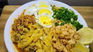 Ilocos Miki hacks  egg noodles recipe  Pinoy Cook [upl. by Alexine374]