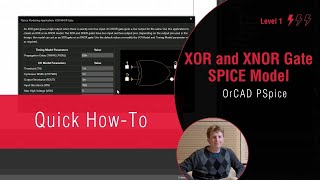 How to Create XOR and XNOR Gate SPICE Models [upl. by Khajeh]