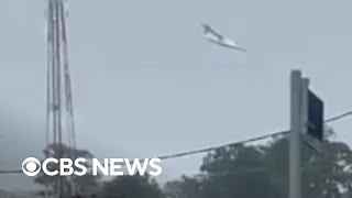 Video shows moments before Brazil plane crash in Vinhedo [upl. by Adnahc]