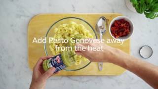 Barilla  How to make Three Cheese Tortellini with Pesto Genovese [upl. by Torin]