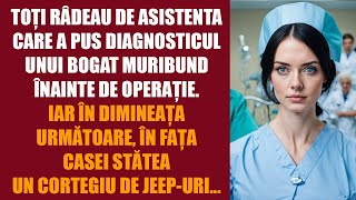 Toți râdeau de asistenta care a pus diagnosticul unui bogat pe moarte înainte de operație Iar [upl. by Faustine]