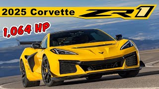 2025 Corvette ZR1 Revealed 1064 Horsepower The Most Powerful Corvette Ever [upl. by Nason]